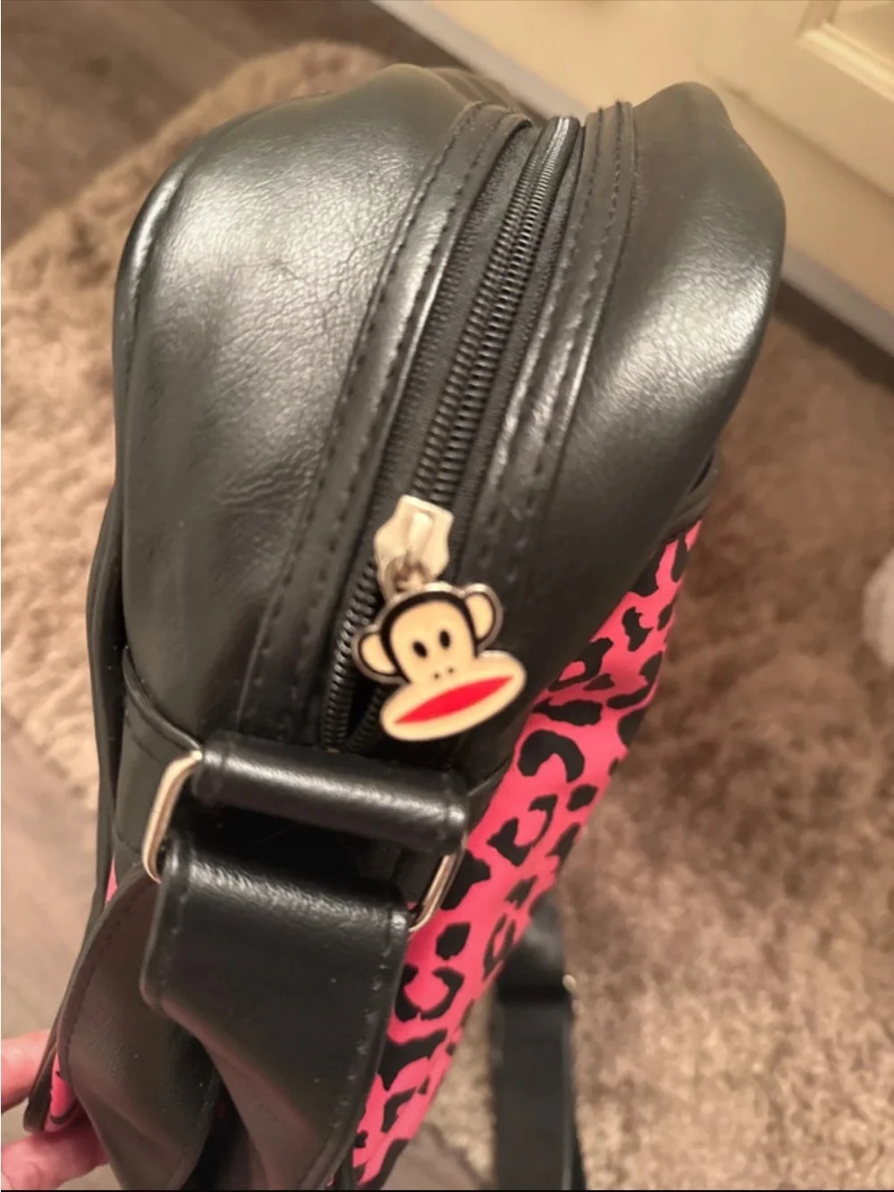 Vintage Y2K Paul Frank Julius Monkey Messenger Bag (NWOT)